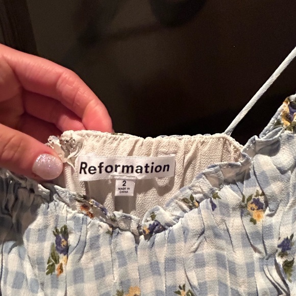 Brand new never worn Reformation Embry dress - Picture 4 of 7